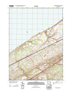 Harborcreek Pennsylvania Historical topographic map, 1:24000 scale, 7.5 X 7.5 Minute, Year 2013