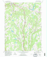 Harford Pennsylvania Historical topographic map, 1:24000 scale, 7.5 X 7.5 Minute, Year 1992