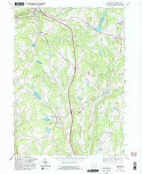 Harford Pennsylvania Historical topographic map, 1:24000 scale, 7.5 X 7.5 Minute, Year 1992