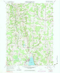 Harmonsburg Pennsylvania Historical topographic map, 1:24000 scale, 7.5 X 7.5 Minute, Year 1959