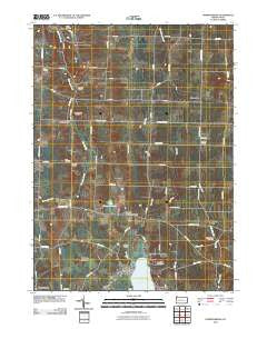 Harmonsburg Pennsylvania Historical topographic map, 1:24000 scale, 7.5 X 7.5 Minute, Year 2010