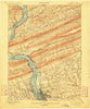 Harrisburg Pennsylvania Historical topographic map, 1:62500 scale, 15 X 15 Minute, Year 1899