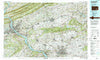 Harrisburg Pennsylvania Historical topographic map, 1:100000 scale, 30 X 60 Minute, Year 1984