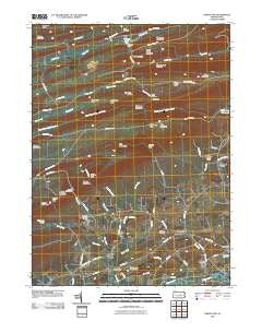 Hartleton Pennsylvania Historical topographic map, 1:24000 scale, 7.5 X 7.5 Minute, Year 2010