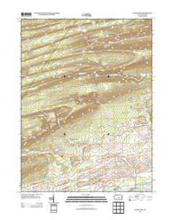 Hartleton Pennsylvania Historical topographic map, 1:24000 scale, 7.5 X 7.5 Minute, Year 2013