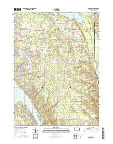 Hartstown Pennsylvania Current topographic map, 1:24000 scale, 7.5 X 7.5 Minute, Year 2016