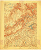 Harvey Lake Pennsylvania Historical topographic map, 1:62500 scale, 15 X 15 Minute, Year 1893