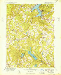 Harveys Lake Pennsylvania Historical topographic map, 1:24000 scale, 7.5 X 7.5 Minute, Year 1949