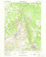 Hastings Pennsylvania Historical topographic map, 1:24000 scale, 7.5 X 7.5 Minute, Year 1961