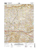 Hatboro Pennsylvania Current topographic map, 1:24000 scale, 7.5 X 7.5 Minute, Year 2016