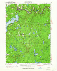 Hawley Pennsylvania Historical topographic map, 1:62500 scale, 15 X 15 Minute, Year 1935