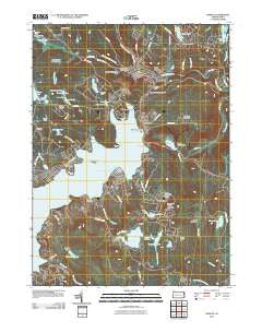 Hawley Pennsylvania Historical topographic map, 1:24000 scale, 7.5 X 7.5 Minute, Year 2010