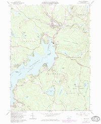 Hawley Pennsylvania Historical topographic map, 1:24000 scale, 7.5 X 7.5 Minute, Year 1966