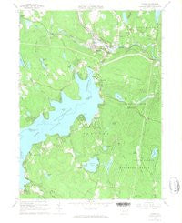 Hawley Pennsylvania Historical topographic map, 1:24000 scale, 7.5 X 7.5 Minute, Year 1966