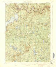Hawley Pennsylvania Historical topographic map, 1:62500 scale, 15 X 15 Minute, Year 1938