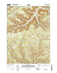 Hazel Hurst Pennsylvania Current topographic map, 1:24000 scale, 7.5 X 7.5 Minute, Year 2016
