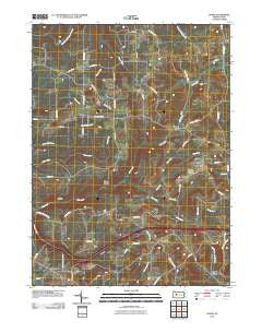 Hazen Pennsylvania Historical topographic map, 1:24000 scale, 7.5 X 7.5 Minute, Year 2010