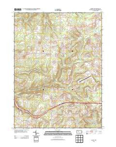 Hazen Pennsylvania Historical topographic map, 1:24000 scale, 7.5 X 7.5 Minute, Year 2013