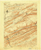 Hazleton Pennsylvania Historical topographic map, 1:62500 scale, 15 X 15 Minute, Year 1893