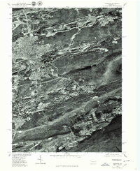 Hazleton Pennsylvania Historical topographic map, 1:24000 scale, 7.5 X 7.5 Minute, Year 1976