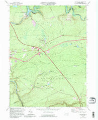Hickory Run Pennsylvania Historical topographic map, 1:24000 scale, 7.5 X 7.5 Minute, Year 1992