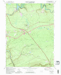 Hickory Run Pennsylvania Historical topographic map, 1:24000 scale, 7.5 X 7.5 Minute, Year 1992