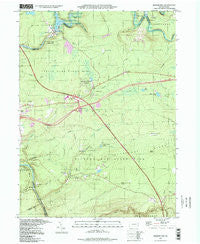 Hickory Run Pennsylvania Historical topographic map, 1:24000 scale, 7.5 X 7.5 Minute, Year 1997