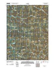Hilliards Pennsylvania Historical topographic map, 1:24000 scale, 7.5 X 7.5 Minute, Year 2010