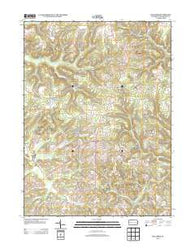 Hilliards Pennsylvania Historical topographic map, 1:24000 scale, 7.5 X 7.5 Minute, Year 2013