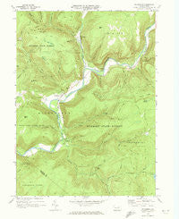 Hillsgrove Pennsylvania Historical topographic map, 1:24000 scale, 7.5 X 7.5 Minute, Year 1970