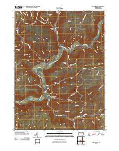 Hillsgrove Pennsylvania Historical topographic map, 1:24000 scale, 7.5 X 7.5 Minute, Year 2010