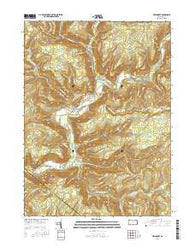 Hillsgrove Pennsylvania Current topographic map, 1:24000 scale, 7.5 X 7.5 Minute, Year 2016