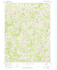 Holbrook Pennsylvania Historical topographic map, 1:24000 scale, 7.5 X 7.5 Minute, Year 1964