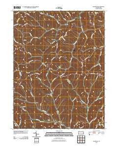 Holbrook Pennsylvania Historical topographic map, 1:24000 scale, 7.5 X 7.5 Minute, Year 2010