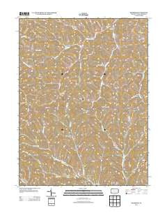 Holbrook Pennsylvania Historical topographic map, 1:24000 scale, 7.5 X 7.5 Minute, Year 2013