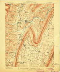 Hollidaysburg Pennsylvania Historical topographic map, 1:62500 scale, 15 X 15 Minute, Year 1903