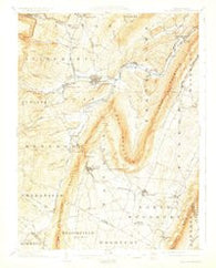 Hollidaysburg Pennsylvania Historical topographic map, 1:62500 scale, 15 X 15 Minute, Year 1903