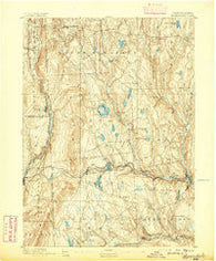 Honesdale Pennsylvania Historical topographic map, 1:62500 scale, 15 X 15 Minute, Year 1892