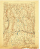 Honesdale Pennsylvania Historical topographic map, 1:62500 scale, 15 X 15 Minute, Year 1892