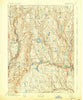 Honesdale Pennsylvania Historical topographic map, 1:62500 scale, 15 X 15 Minute, Year 1892