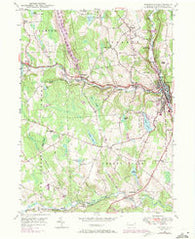 Honesdale Pennsylvania Historical topographic map, 1:24000 scale, 7.5 X 7.5 Minute, Year 1946