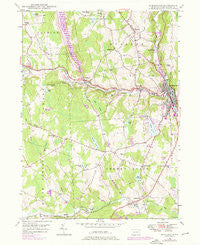 Honesdale Pennsylvania Historical topographic map, 1:24000 scale, 7.5 X 7.5 Minute, Year 1946