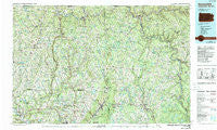 Honesdale Pennsylvania Historical topographic map, 1:100000 scale, 30 X 60 Minute, Year 1986