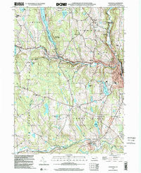 Honesdale Pennsylvania Historical topographic map, 1:24000 scale, 7.5 X 7.5 Minute, Year 1999