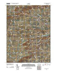 Honey Brook Pennsylvania Historical topographic map, 1:24000 scale, 7.5 X 7.5 Minute, Year 2010