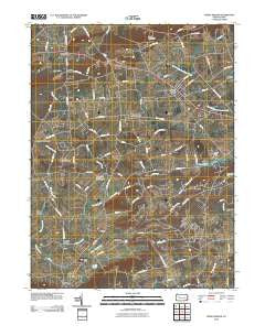Honey Brook Pennsylvania Historical topographic map, 1:24000 scale, 7.5 X 7.5 Minute, Year 2010