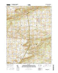 Honey Brook Pennsylvania Current topographic map, 1:24000 scale, 7.5 X 7.5 Minute, Year 2016