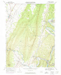 Hopewell Pennsylvania Historical topographic map, 1:24000 scale, 7.5 X 7.5 Minute, Year 1968