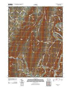 Hopewell Pennsylvania Historical topographic map, 1:24000 scale, 7.5 X 7.5 Minute, Year 2010
