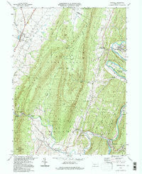 Hopewell Pennsylvania Historical topographic map, 1:24000 scale, 7.5 X 7.5 Minute, Year 1994